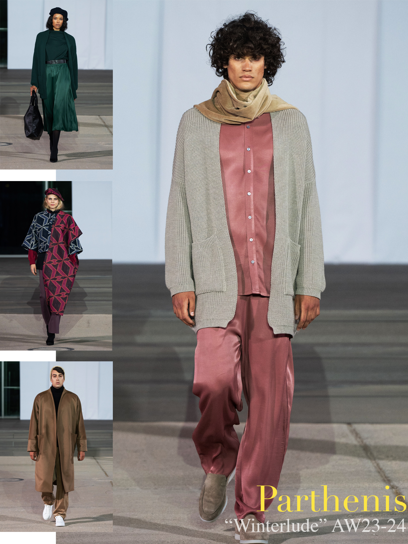 PARTHENIS’s Normcore in AW 23-24 collection