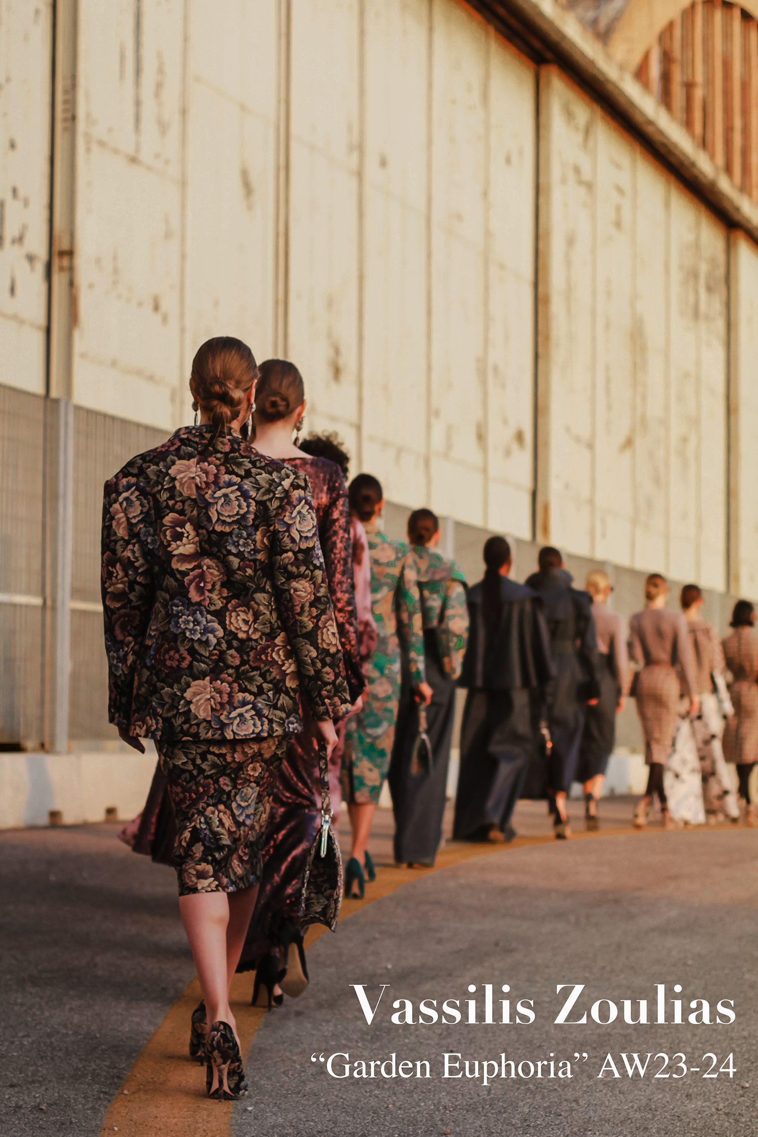 Vassilis Zoulias:  “Garden Euphoria” Autumn/Winter 23-24 collection